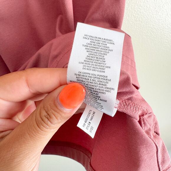 Travis Mathew Pink Red Striped Red River Polo - Medium - Picture 6 of 10